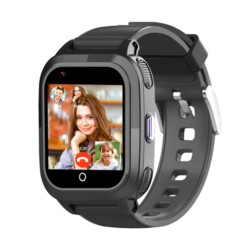 wonlex Smart Watches Boys Girls Aged 3-12 with Whatsapp Calling, 4G Kids Smartwatches GPS Tracker Message SOS Camera and Pedometer Children (Ebony)