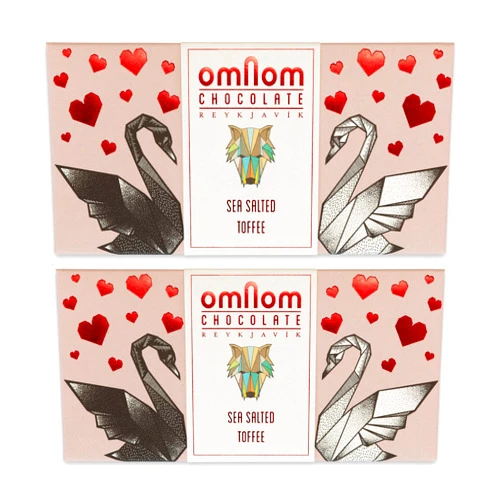 OmNom Toffee + Sea Salt 60 gram (Pack of 2)