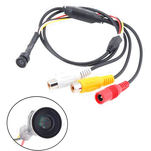 Vanxse CCTV Mini Security Camera Hd 1.8mm 120degree Wide Angle 1000tvl Pipe Snake Hidden Mini CCTV Surveillance Camer