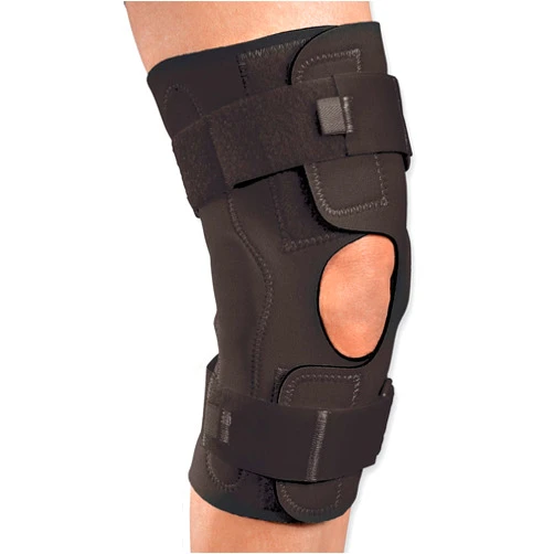 DJ Orthopedics LLC - Procare Reddie Knee Brace, Open Popliteal, Black, X-Large