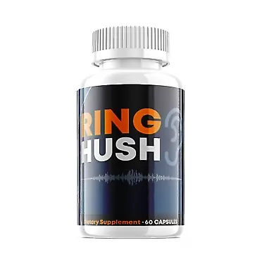 Ring Hush Tinnitus Supplement Capsule, Ring Hush Advance Hearing Relief Support Formula (60 Capsules)