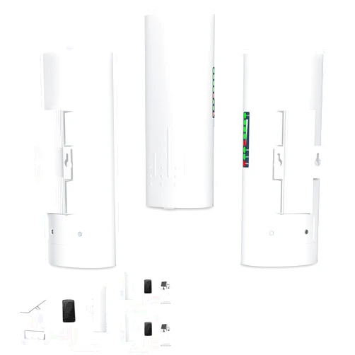 Burbifro Point to Multipoint Outdoor Starlink Internet Long Range Wireless Bridge for Starlink Gen 3 Router, Starlink WiFi Extender, IP65 Waterproof, 5.8GHz 100Mbps 3 KM with 16dBi High Gain Antenna(3Pack)