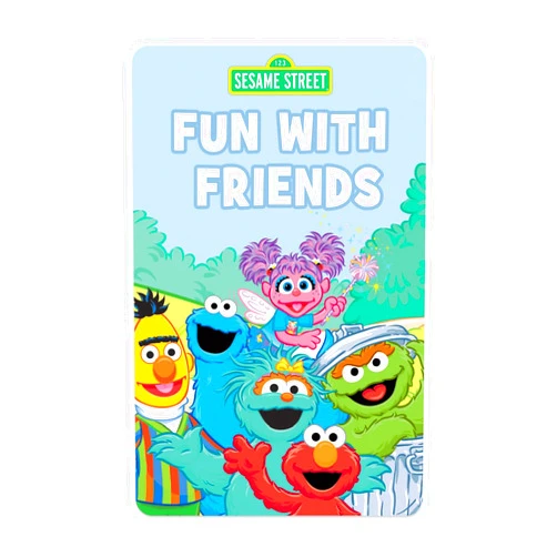 Yoto Sesame Street: Fun with Friends – Kids Audio Card for Use with Yoto Player & Mini All-in-1 Audio Player, Educational Screen-Free Listening with Fun Stories for Playtime Bedtime & Travel, Ages 3+