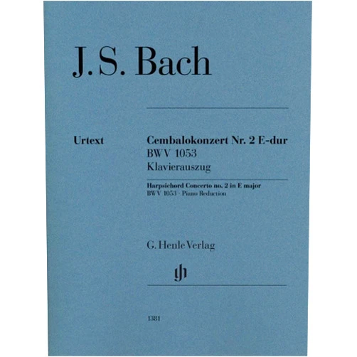 German Edition by Johann Sebastian Bach (Author), Norbert Müllemann (Editor) Bach: Harpsichord Concerto No. 2 in E Major, BWV 1053 (Solo Part with Piano Reduction)