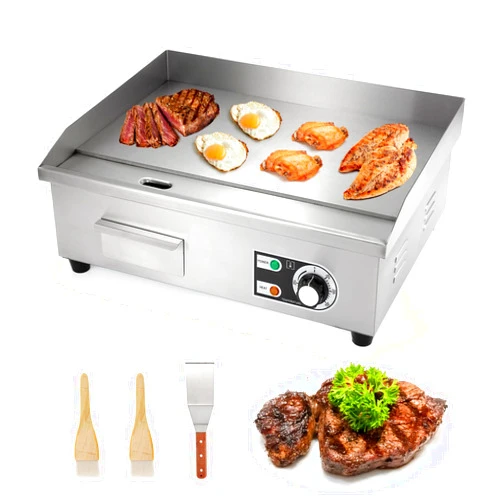 WICHEMI Commercial Electric Griddle 22