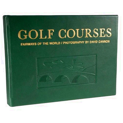 Graphic Image Golf Courses: Fairways Of The World (Photography) Leather Bound Book