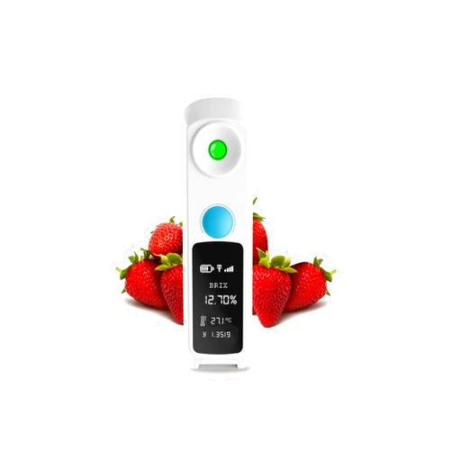 COFFMETER Digital Brix Refractometer – 0–32% Range, ±0.1% Precision, Waterproof & Rechargeable – for Fruits, Vegetables, Juices, Desserts & Beverages