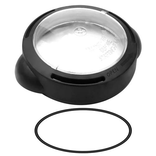 FBULWSEC SPX5500D Pool Pump Lid Strainer Cover with Lock Ring and O-Ring Replacement for Select Hayward, PowerFlo, Matrix Pump and Filter, SPX5500D Pump Strainer Lid for Hayward