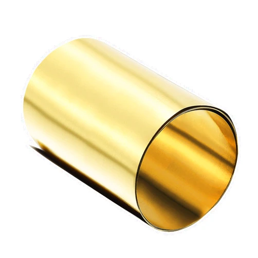 uxcell Brass Sheet Roll, Metal Foil Plate 1000mm x 100mm x 0.2mm