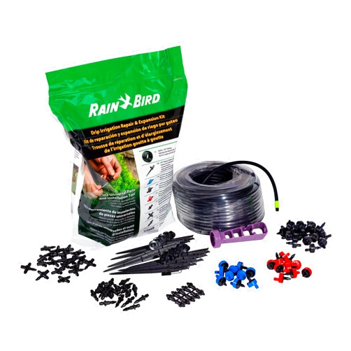 Rain Bird DRIPKITBAG Drip Irrigation Repair and Expansion Kit