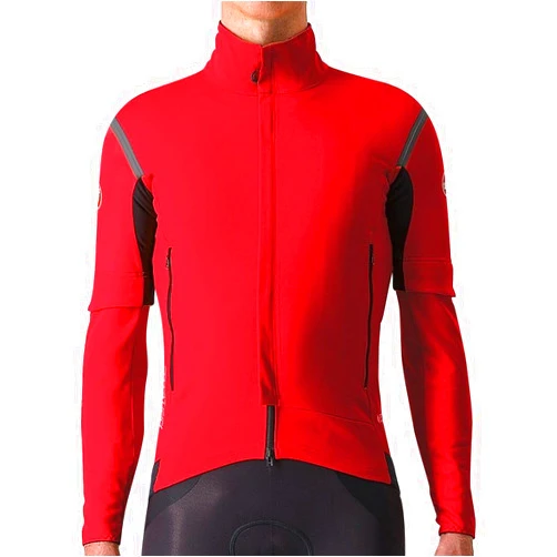 Castelli Perfetto RoS 2 Jacket - Men's, Rich Red/Black Reflex, M