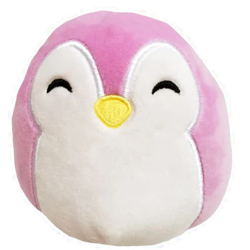 Squishmallows 7 Inch Elle Purple Penguin Plush with White Face and Belly - Add This Stuffed Animal Toy to Your 2022 Christmas Squad