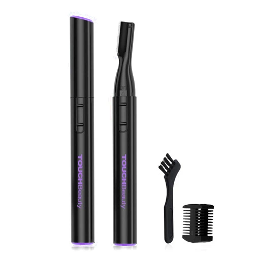 TOUCHBeauty Facial Hair Trimmer Precision Shaver Removal Tool Micro Groomsman Trimmer Black TB-815