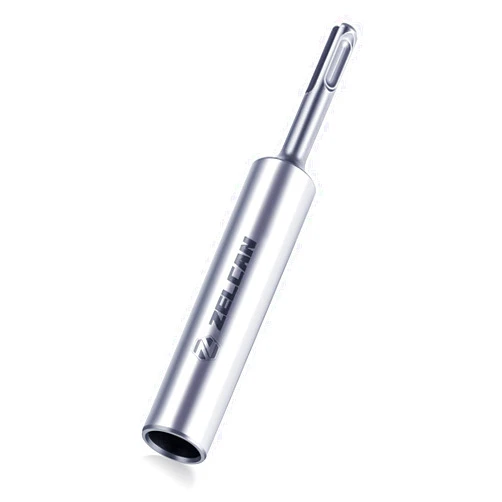 ZELCAN SDS Plus Ground Rod Driver, Heavy Duty Ground Rod Bit Driver for 5/8 Inch & 3/4 Inch Grounding Rods, Compatible with Bosch Dewalt Milwaukee Hilti and All SDS-Plus Rotary Hammer Drills