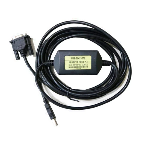 Twinkle Bay PLC Programming Cable Compatible with AB USB-1747-CP3 SLC 5/03 5/04 5/05