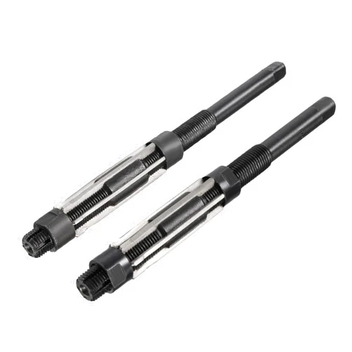uxcell Adjustable Hand Reamer Set 17-19mm and 19-21mm High Speed Steel H8 6 Straight Flutes Milling Cutter Tool 2pcs