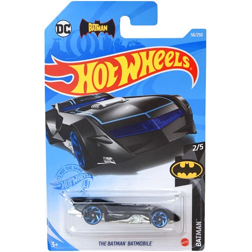 Hot Wheels The Batman Batmobile, [black] 56/250 Batman 2/5