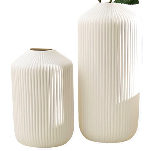 Chelity Head vase, Unique Modern Decoration Cute Female Body vase for Home Office Decoration Simple Nordic Style Cool and Stylish Small vase, (H 5.5 L 4 .W 2.7. Bottle Mouth 4 inches)