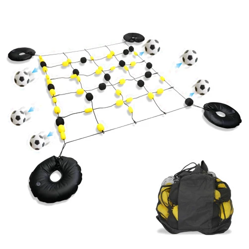 Dgavxa- Goalkeeper Equipment for Training has Multiple Different Refraction Angles.Floor Matrix Deflector Soccer| Reflex & Agility Training-Upgrade After Professional Player Evaluation