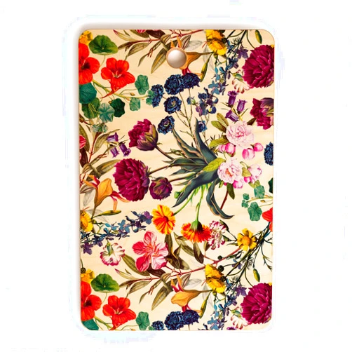 Society6 Burcu Korkmazyurek Magical Garden V Cutting Board, 16