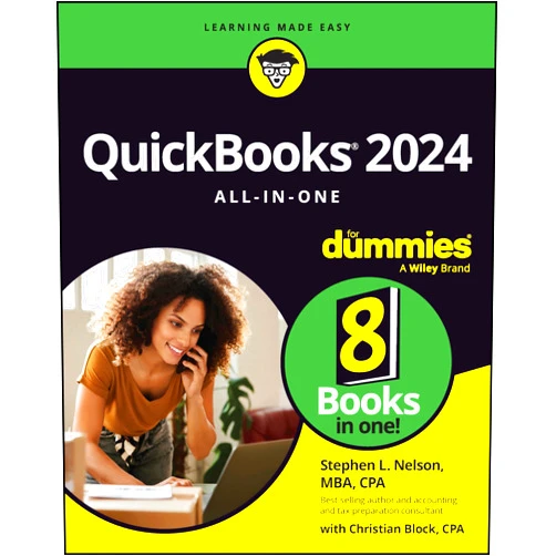 Stephen L. Nelson,Christian Block QuickBooks 2024 All-in-One For Dummies
