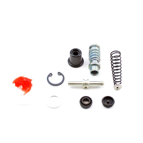 Brakecrafters Motorcycle Clutch Master Cylinder Rebuild Kit for Select Kawasaki Vulcan models, with Piston, Boot, Pushrod, Brass Bushing, Spring by Brakecrafters BC161M