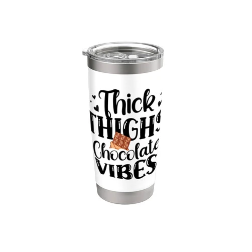 Chocolate Gift For Men Foodie Chocolate Lover I Love Chocolate Lover Sweet Candy Dessert Food Foodie Stainless Steel Insulated Tumbler