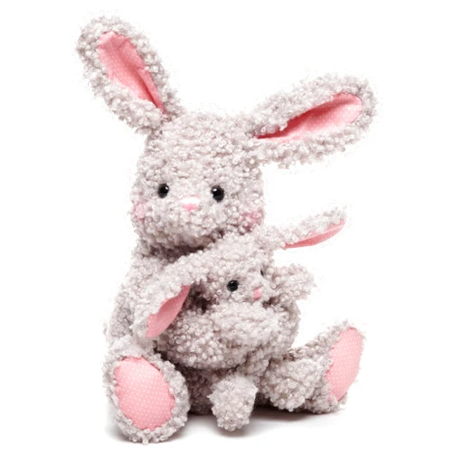 Bearington Collection Bearington Bunny Hugs The Bunny Stuffed Animal, 10 Inch Easter Plush Rabbit Stuffed Animal