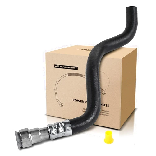 A-Premium Power Steering Return Hose Line Assembly Compatible with BMW 320i 2001-2005, 323Ci 2000, 323i/328i 1999-2000, 325Ci/325i/330Ci/330i 2001-2006, 328Ci 2000, Cooler To Reservoir