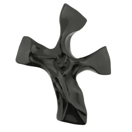 VILLAGE GIFT IMPORTERS The Original Clinging Cross © by Not So Plain Jane (Ebony)