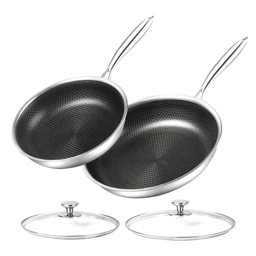 Innerwell Stainless Steel Frying Pan Set 10