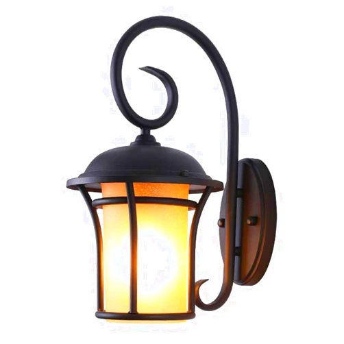 NAMSAR Motion Sensor Outdoor Wall Lantern, Black Waterproof Dusk to Dawn LED Exterior Wall Sconce, Anti-Rust Aluminum Modern Outdoor Lights Fixtures Wall Mount