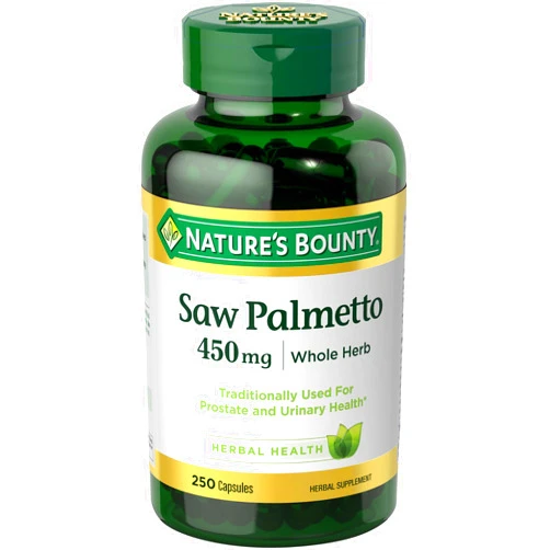 Nature's Bounty Saw Palmetto, 250 Count (Pack of 1)