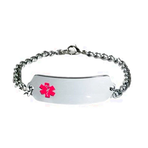 IdTagsonline TAKING BRILINTA Medical ID Alert Bracelet Pre-Engraved and customizable.