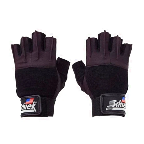 Schiek Sports 530 Platinum Lifting Gloves with Gel Pad - Amara Leather Weightlifting Gloves for Women and Men