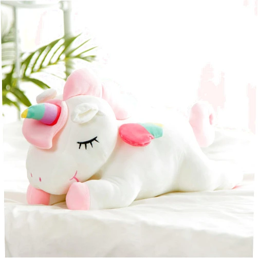 Generic Unicorn Plush Pillow – Stuffed Unicorn Plush Pillow for Kids – Cute Unicorn Plush – Soft and Comfortable Unicorn Plush – Safe for Kids – Perfect Present for Kids – White 12 inches 12 Inches White