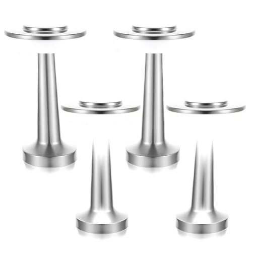 Riakrum 4 Pcs Led Portable Metal Table Lamp with Touch Sensor 3 Color Stepless Dimming Nightstand Desk Lamp Rechargeable Battery up to 15 Hours Cordless Lamp Table Wireless Lamp for Kids (Silver)