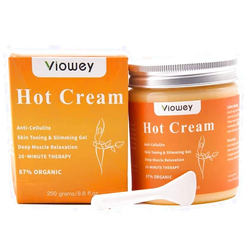 Viowey Hot Cream, Fat Burning Cream for Tummy, Abdomen, Belly, Legs, Arms, Buttocks and Waist, 8.8oz