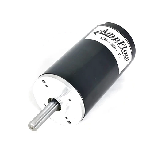 AmpFlow E30-400-12 Brushed Electric Motor, 6V, 12V, or 18 VDC, 6500 RPM