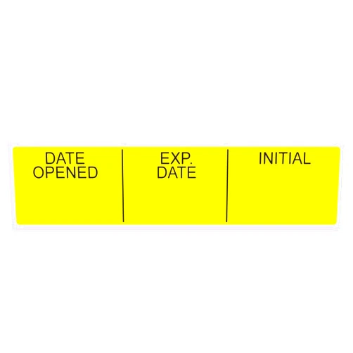 LABEL VALUE.COM Date Opened Medication Instruction Labels