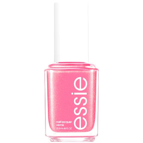 Essie Nail Polish, Salon-Quality, 8-Free Vegan, Mid-tone Pink Shimmer, One Way For One, 0.46 fl oz