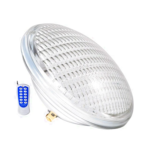 Generic 12V 54W Multi-Color RGB Swimming Pool Spa LED Light Underwater Waterproof with Remote PAR56 Socket