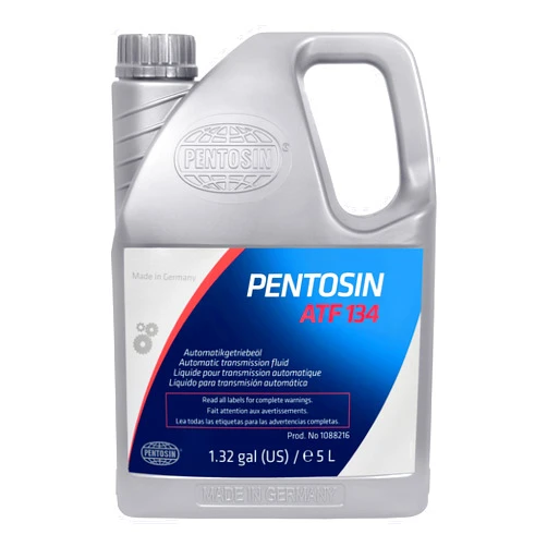 Pentosin 1088117 ATF 134 Ultra High-Performance Automatic Transmission Fluid - Compatible with Select Mercedes-Benz Vehicles with 5 and 7 Speed Automatic Transmissions; Red; 5 Liter