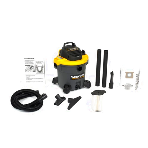 WORKSHOP Wet/Dry Vacs WS1200VA Heavy Duty General Purpose Wet Dry Shop Vacuum with Dust Collection Bag