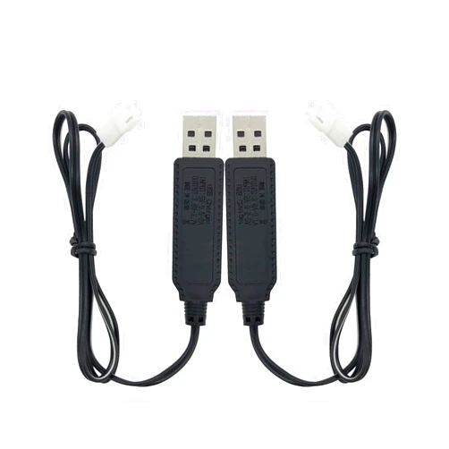 PDEEY Charger Replacement for Carrera Mario Remote Control RC Car Battery, USB Charging Cable Cord 2 ft (2-Pack) - PDEEY
