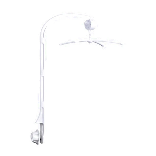 Urvoo 34 Inch Baby Crib Mobile Bed Bell Holder with Music Box,Adjustable Holder DIY Arm Bracket Nut Screw