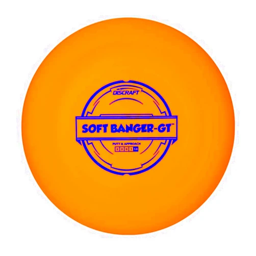 Discraft Soft Banger-GT 173-174 Gram Putt and Approach Golf Disc, Colors May Vary