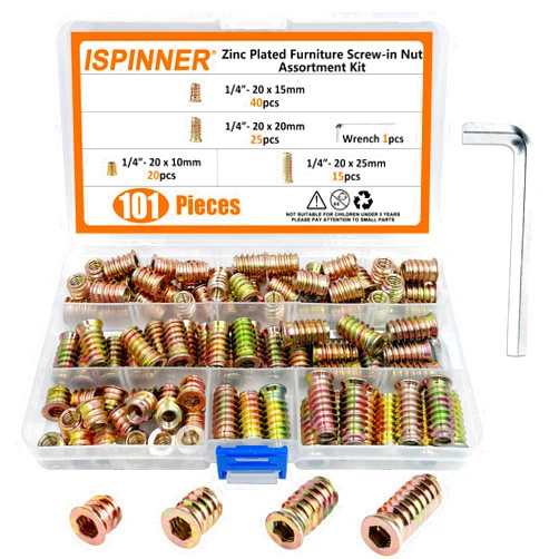 ISPINNER 101pcs 1/4