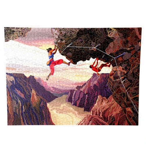 Outside Inside Puzzle - 1000 Piece Puzzle for Camping, Travel, Home & Cabin