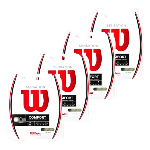 Tennis Plaza Wilson Sensation 16 Tennis String Set